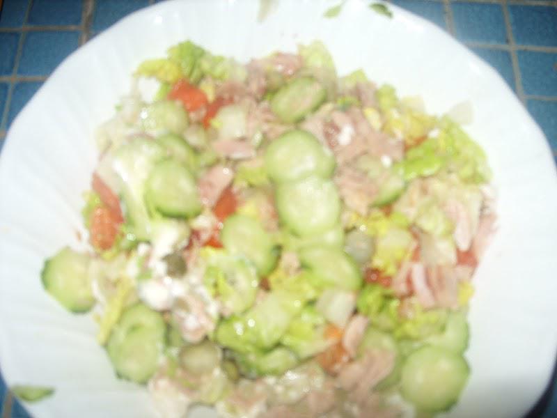 Poulet pané et sa parade de légumes en beauté