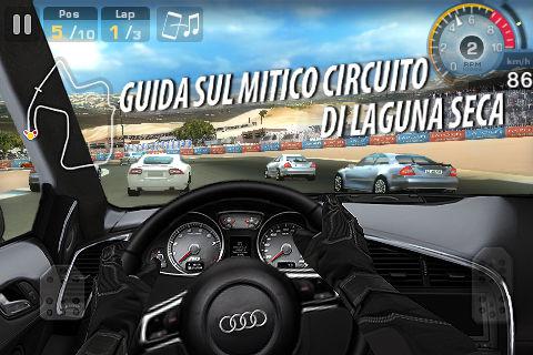GT Racing Motor Academy mis à jour pour iPhone 4