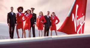 Beauté sensuelle pour Virgin Atlantic.