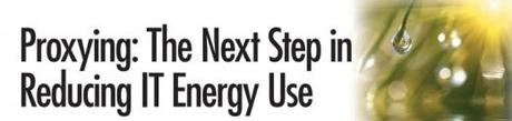 Bonnes pratiques - Economies d'énergie - Architecture matérielle - le proxy
