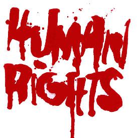 Campagne nationale des droits de l’homme par autocollants.