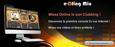e-DJing, la première plateforme Internet pour écouter, mixer et partager