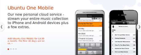 Ubuntu One Mobile, votre musique partout avec vous !
