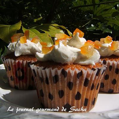 Cupcakes à l'orange /Village de Lacoste ,  château du marquis de Sade