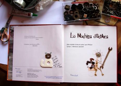 la personne qui gagne un album la machine d’Octave est…