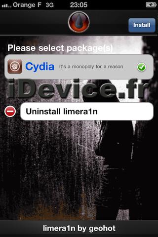 Tuto Jailbreak iOS 4.1 Limera1n by Geohot