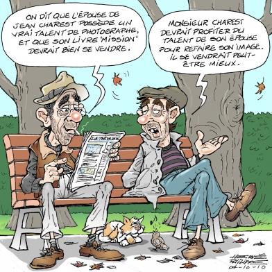 Caricatures : semaine du 4 octobre 2010