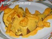 Cuisse de pintade aux poires