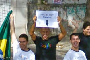 Un message secret de Google Brésil