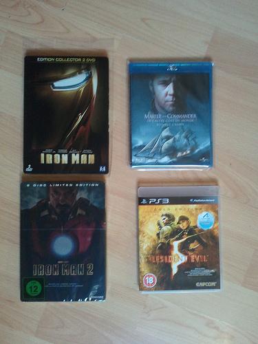 Arrivages de fin de semaine, jeux vidéo et Blu-ray/DVD au menu