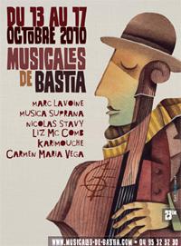 Les 23e MUSICALES DE BASTIA débutent mercredi jusqu'à dimanche.
