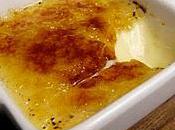 Crème brulée sans cuisson four aromatisée bergamote