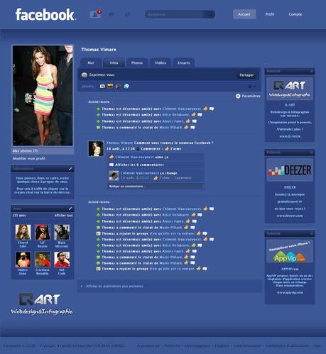 facebook design (8) Facebook change de design… 15 interfaces