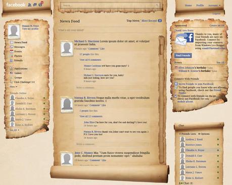 facebook design (7) Facebook change de design… 15 interfaces