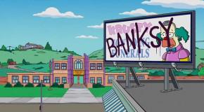 Banksy signe le générique des Simpsons