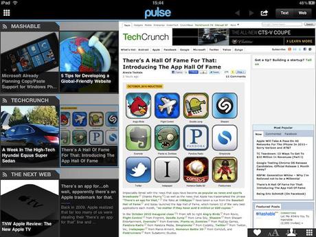 pulse 3 Pulse 2.0 un lecteur RSS visuel pour votre iPad