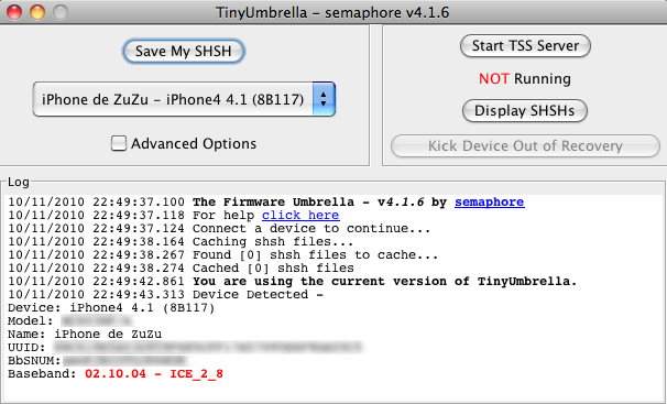 [Important] iOS 4.1.1 à venir – Sauvegardez vos signatures SHSH