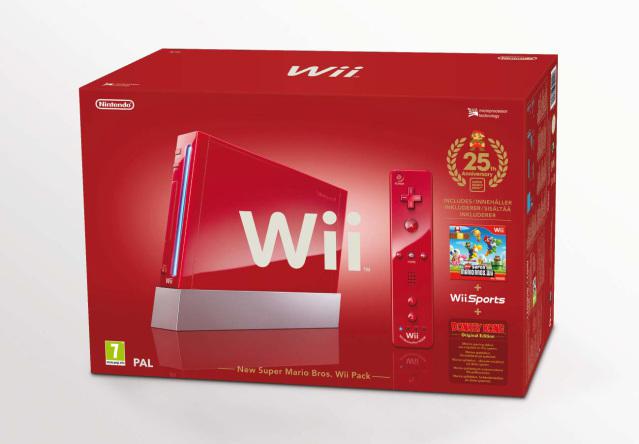 wii rouge mario 25 ans