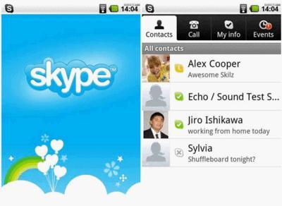 Skype android