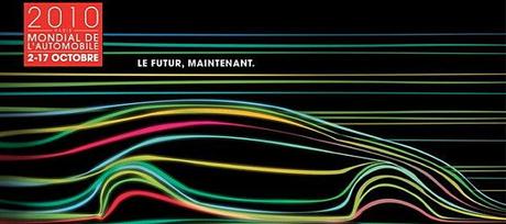 Affiche Mondial de Paris automobile 2010 Un petit tour au Mondial de lautomobile de Paris 2010 ... une histoire de mobilité durable ...