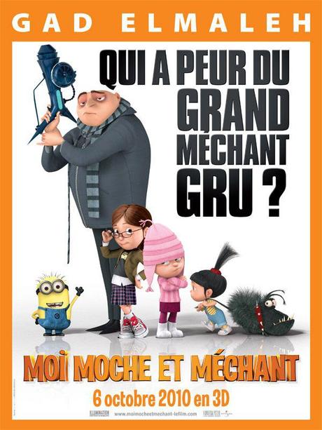 Critique cinéma: Moi, Moche et Méchant (3D)