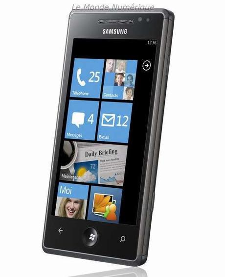 Samsung Omnia 7 sous Windows Phone 7 en approche