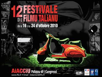 12ème Festival du Cinéma Italien à Ajaccio à partir de samedi, et jusqu'au 24 Octobre.
