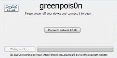[TUTO] Jailbreaker IOS 4.1 avec GreenpoisOn