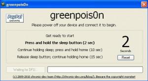Tuto GreenPois0n Limera1n iOS 4.1 (Windows)