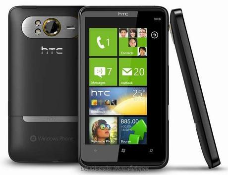 HTC annonce le smartphone HTC HD7 sous Windows Phone 7