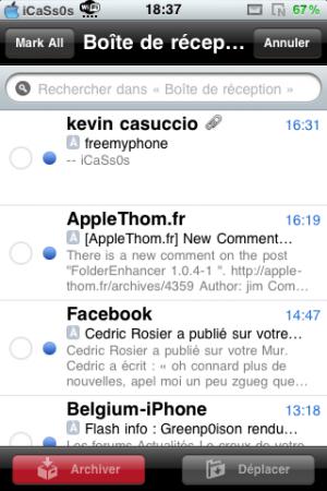 MarkRead 1.01 marquez vos email rapidement