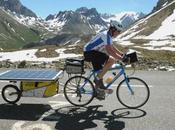 kilomètres parcourus vélo électrique solaire