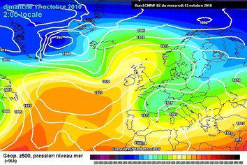 Premier coup de frais perturbé dimanche et lundi ?