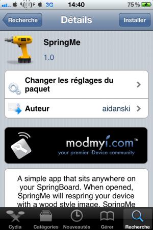 SpringMe : Une façon sympa de faire un respiring !