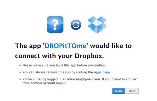 dropittome1 Dropbox: recevez des fichiers via une page Web sécurisée