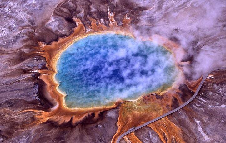 L'IMAGE DU JOUR: Grand Prismatic Spring, Yellowstone