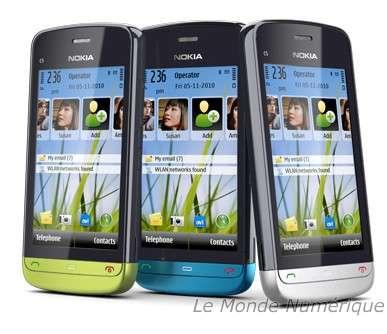 Mobile Nokia C5-03, du Wi-Fi, du GPS et du tactile pour tous Mobile Nokia C5-03, du Wi-Fi, du GPS et du tactile pour tous