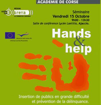 Hands on help et le Greta de Corse du Sud organisent un séminaire demain