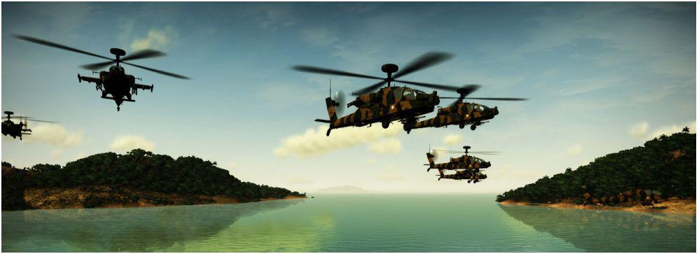 apacheairassault oosgame weebeetroc [trailer] APACHE : Air Assault, le trailer et une date de sortie.