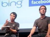Partenariat entre Facebook Bing