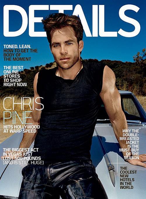 Voici Chris Pine pour la couverture du magazine Details