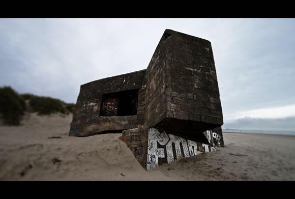 Bunker - épave de béton #3 - photographie architecture