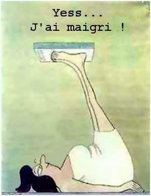 De la bonne utilisation d'un pèse-personne... et de commencer à regarder là où il le faut