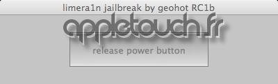 TUTO Limera1n Mac : Jailbreak iOS 4.1/4.0 iPhone 4, 3GS, iPad et iPod Touch 3G/4G
