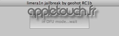 TUTO Limera1n Mac : Jailbreak iOS 4.1/4.0 iPhone 4, 3GS, iPad et iPod Touch 3G/4G