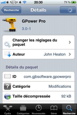 GPower Pro: Rajouter Des Slides Màj 3.0-1 ios 4.1