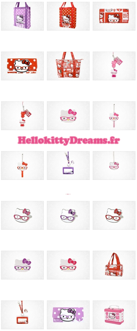 Nouvelle collection Hello kitty : Glasses