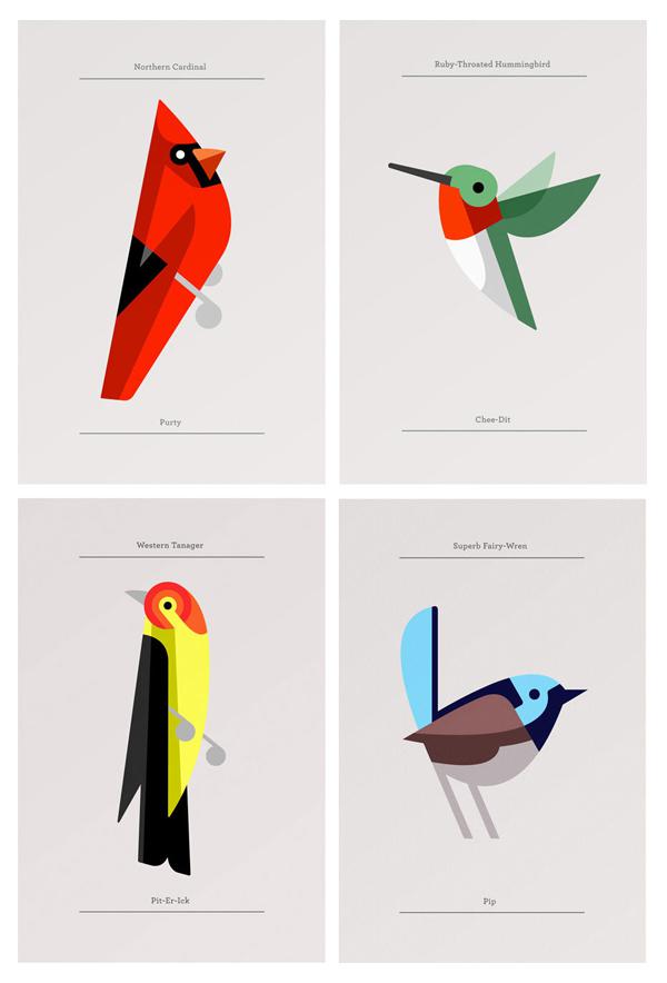 40 designs d'animaux minimalistes
