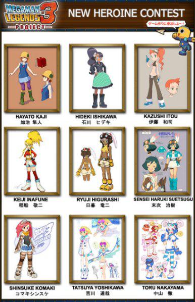 Mega Man Legends 3 Developer Room : vos idées dans le jeu !