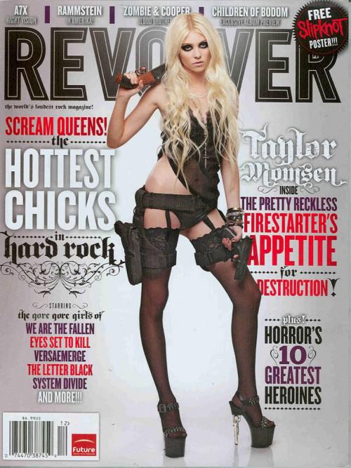 Taylor Momsen pose pour Revolver!